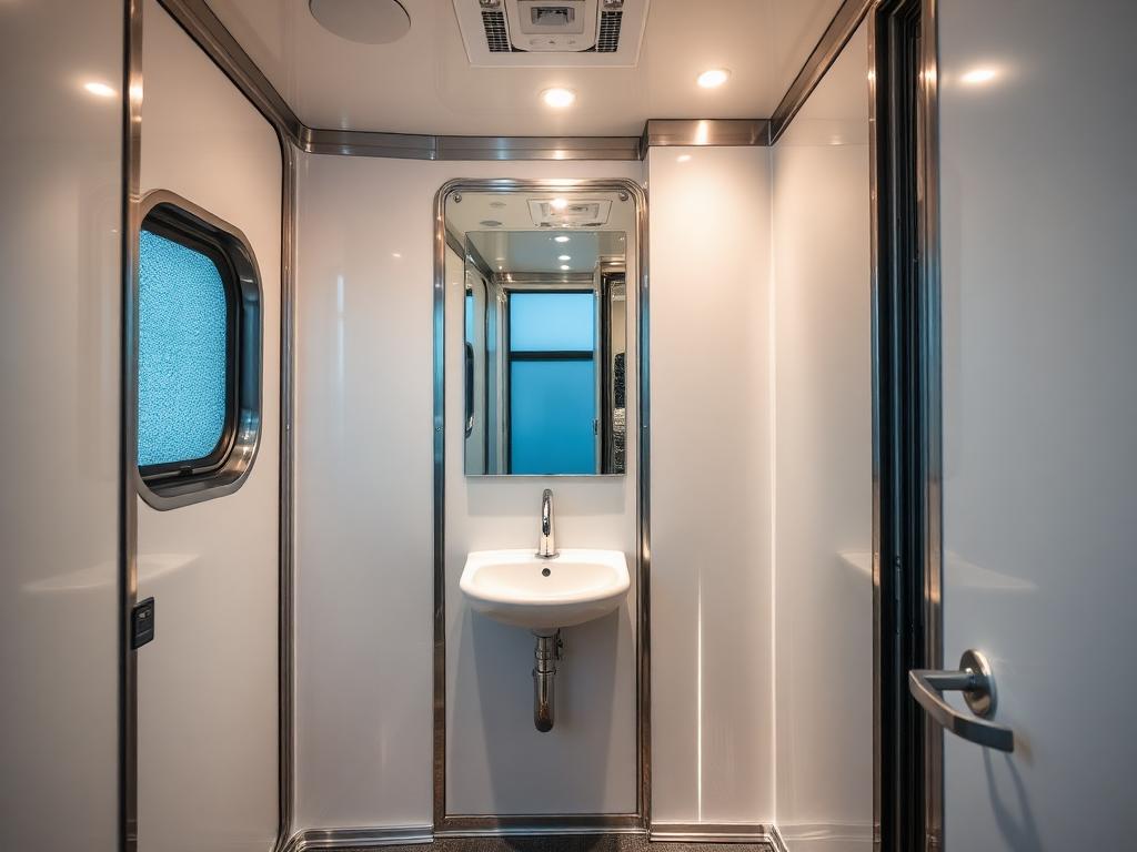 Luxury Restroom Trailers in Holden, MA